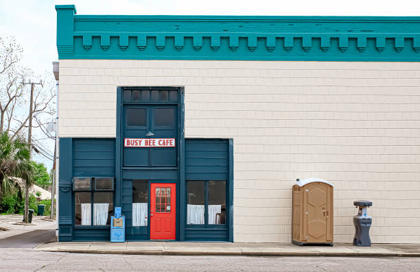 Porta potty delivery and setup in Austin, TX